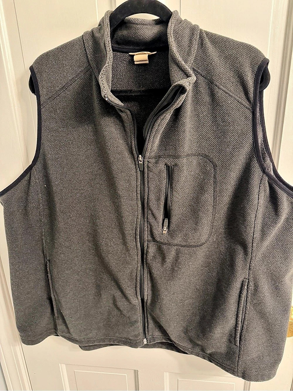 Duluth Trading women’s Gray Full-Zip Vest Size 3X